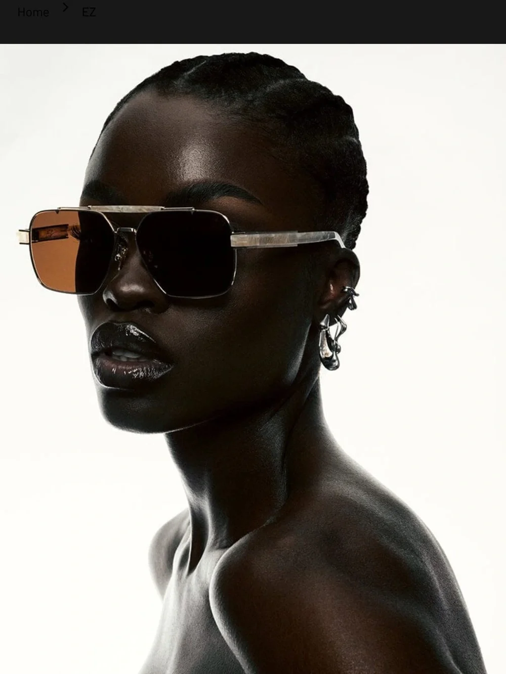 DEZI EZ Gold Frame Sunglasses - Brand New!